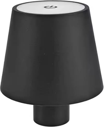 Flessenlamp - Tafellamp - Zwart - Usb Oplaadbaar - Oplaadbare Tafellamp - Warm wit - Touch Dimbaar - LED
