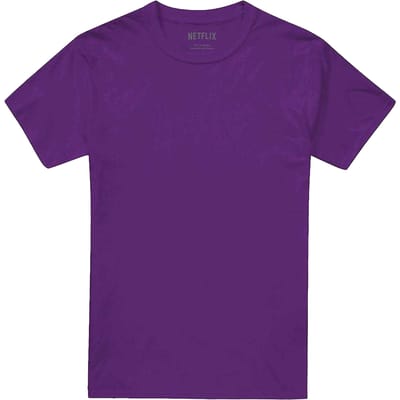K-Pop Demon Hunters Unisex Volwassenen Huntr/X Groepsfoto Achterdruk T-Shirt (Paars)