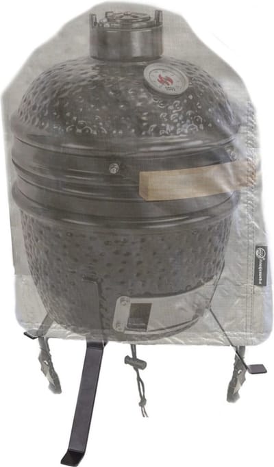 COVER UP HOC Diamond bbq hoes voor Mini Kamado Landmann - Waterdicht met Stormbanden en Trekkoord