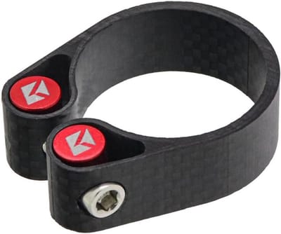 Carbon fietszadelklem Klem voor Zadelpen 31,8 mm en 34,9 mm