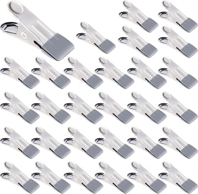 Multifunctionele Set van 30 Roestvrijstalen Wasknijpers voor Dagelijks Gebruik