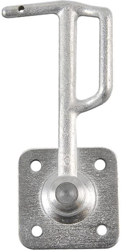 ProPlus Klephaak voor aanhanger - rechts - staal - 145 mm - zilver