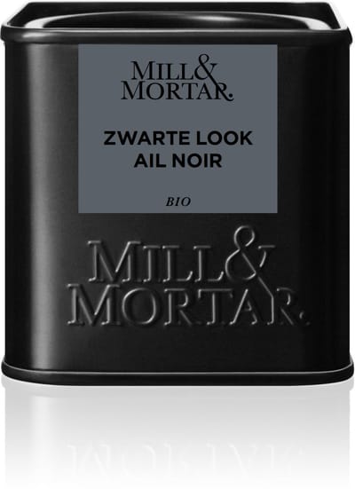 Mill & Mortar - Black Garlic - Bio - Zwarte look