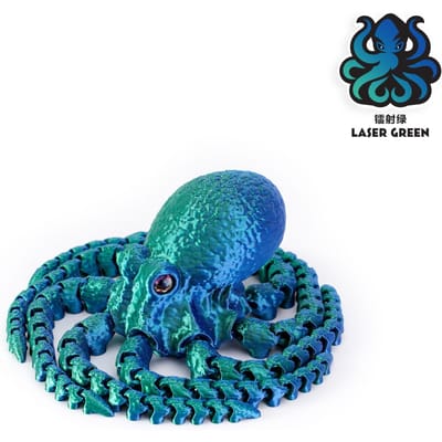 Impression 3D Figures de Poulpe Jouets Multi-articulés Mobiles Yeux de Simulation Jouet Fidget Modèle Animal Bureau Festival Fête Cadeau pour Enfants