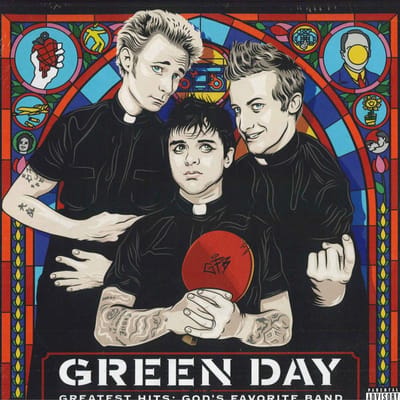 LP Plaat GREEN DAY Grootste Hits Gods Favoriete Band 5649011 REPRISE 2017 VS Euro Rock