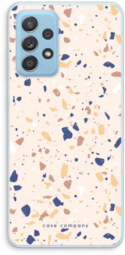 Case Company® - Hoesje geschikt voor Samsung Galaxy A73 hoesje - Terrazzo N°23 - Soft Cover Telefoonhoesje - Bescherming aan alle Kanten en Schermrand