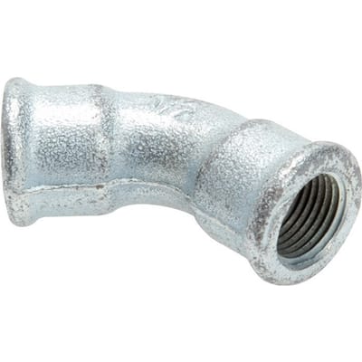 45° L-Koppeling Rp3'' Binnendraad Gietijzer 25bar - F2EZ6