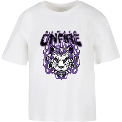 T-shirt dames Miss Tee Always On Fire