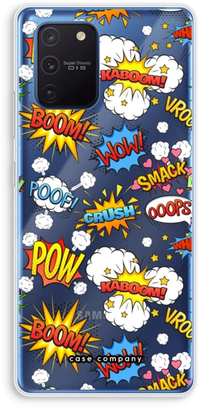 Case Company® - Hoesje geschikt voor Samsung Galaxy Note 10 Lite hoesje - Pow Smack - Soft Cover Telefoonhoesje - Bescherming aan alle Kanten en Schermrand