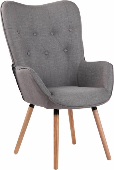CLP Ashford Lounger - Stof grijs natura