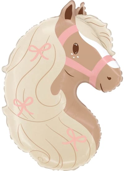 folieballon Paard of Pony Grabo 23″58cm - GRABO Italia- Ballon Aluminium Cheval Poney