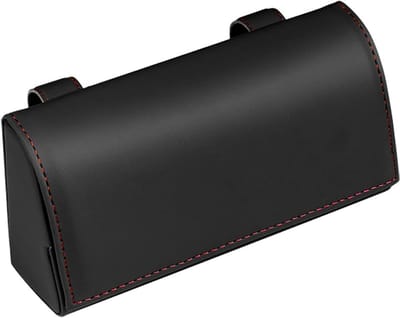 Zonnebrillenkoker Auto - Opbergdoos Interieur - Veilig Opbergen - Verborgen Magneet - 18 x 4.7 x 8 cm - Zwart