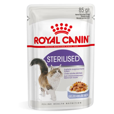 Royal Canin Sterilised Brokjes in Gelei - Kattenvoer - 12x85g