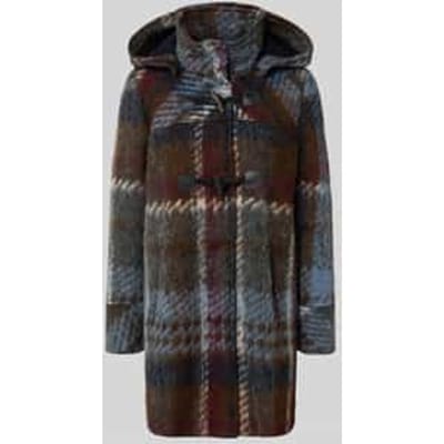Regular Fit duffelcoat met capuchon