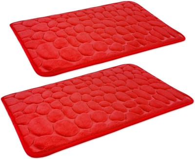 Tapijt met Memory Schuim - Badmat kan gecombineerd worden tot een set - Antislip & Maschinewasbaar - Douchedeken