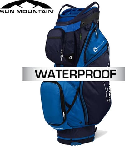 Sun Mountain Eco Lite golf cartbag - golftas (marineblauw-kobalt)