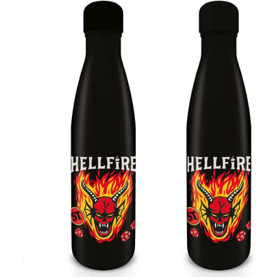 Pyramid Int. Stranger Things Metalen Waterfles-Hellfire Club (Diversen) Nieuw