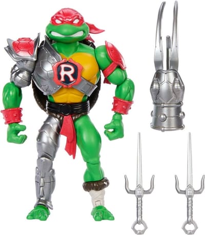 Mattel MOTU x TMNT: Turtles of Grayskull Action Figure Raphael 14 cm Action Figuur