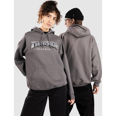 Thrasher Disco By Spanky Hoodie grijs