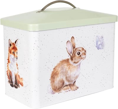 Broodtrommel - Keuken Opberger - Brood Vers Houden - Stevig Koolstofstaal - 34x19x24.5 cm - Groen
