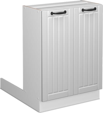 Vicco Fame-Line Keukeneiland – 60 cm zonder werkblad Wit Landhuis