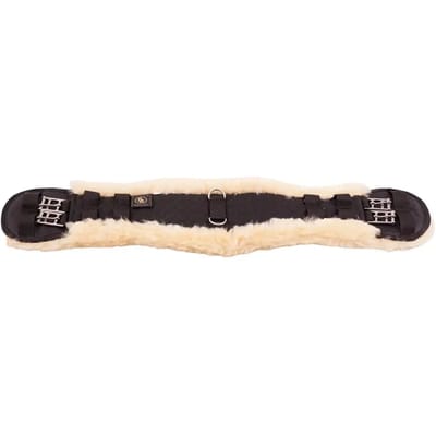 BR Dressuursingel Anatomisch met schapenvacht - 55 cm