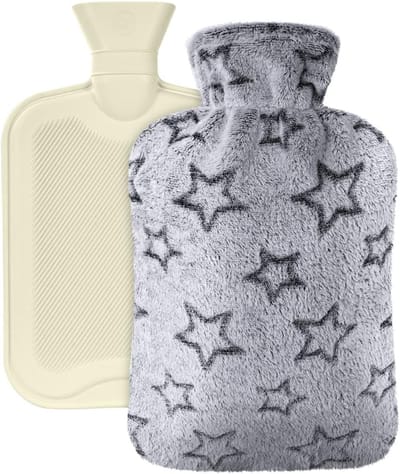 Famanu - Warm water kruik 2 Litres, 32 x 19 x 4.4 centimetres