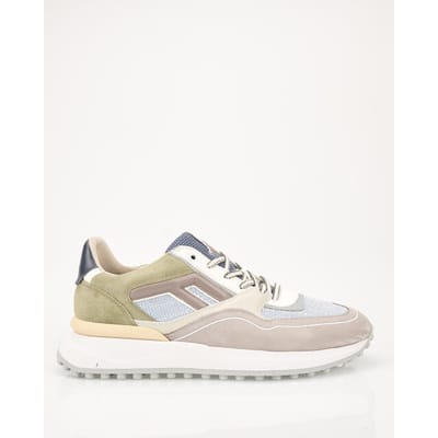 Floris Van Bommel Sfm-10139 Noppi Sneakers - Leer - Heren - Grijs - Maat 42