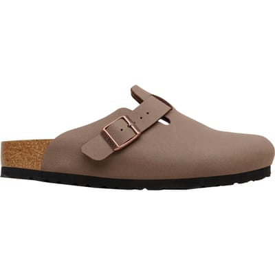 Birkenstock Boston Slippers en Sandalen Dames - Bruin - Maat 42 - Nubuck