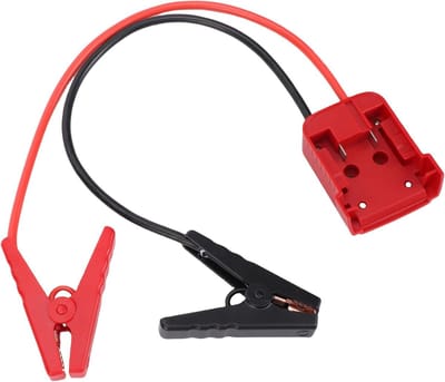 Startkabels Auto - Jumper Kabels - Accu Starten - Veilige Voeding - 1 Meter - Rood Zwart