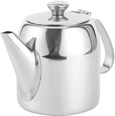 RVS Waterkan met Zwanenhals voor Koffie en Thee Schuimen