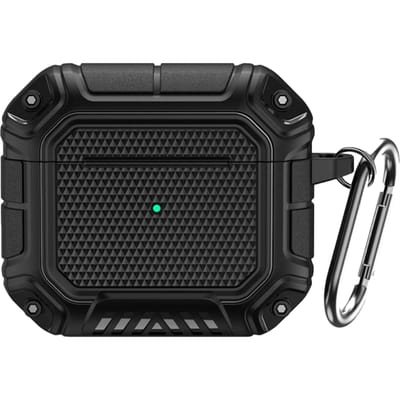 Comfycase Tough Armor Anti-Shock AirPods 3 Hoesje Zwart