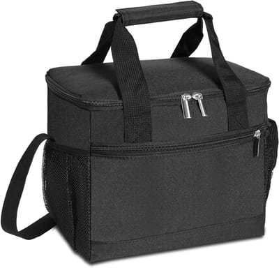 Grote Geïsoleerde Lunchtas van 8L, Waterdichte Koeltas met Schouderband, Ideaal voor Werk, School, Picknick en Reizen