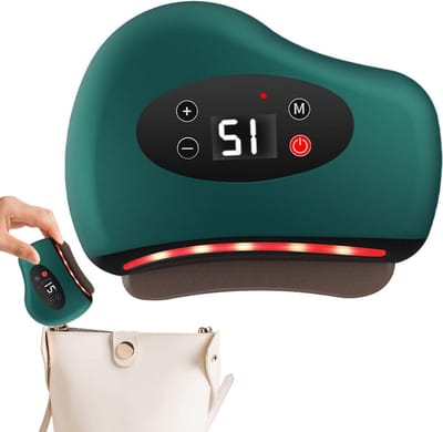 Voetmassage Schraper - Verwarmende Massager - Spierontspanning Thuis - Diepe Warmte Therapie - 157 x 122 x 38 cm - Wit