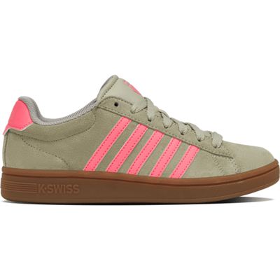 K-SWISS Tennisschoenen Court Tiebreak Ii Sde Abbey Stone/pink Lemonade/gum Womens 38