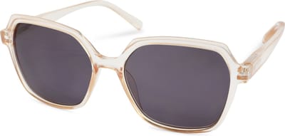 Vista Bonita MIRA – Zonneleesbril UV400 – Sterkte +1.00 – Kleur Soft Skin – Oversized model - lichtgewicht montuur – Goede pasvorm – Met flexveren - Inclusief etui en doekje