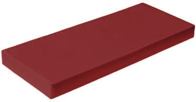 Waterdicht zitkussen - Bankkussen tuin - Buiten ontspannen - Afneembare hoes - 140x50cm - Donker Rood