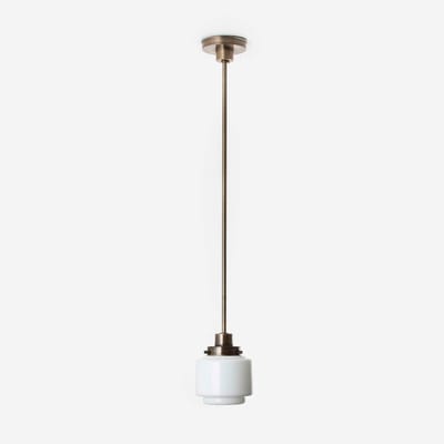 Hanglamp Getrapte Cilinder Small 20's Brons - Art Deco Trade