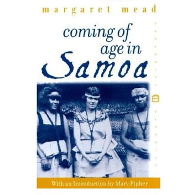 Coming Of Age In Samoa - M. Mead