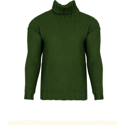 La Haine Inside Us stoppen Turtleneck Mannen groen