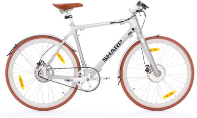 Sharp Milano BK-RS08-ES e-bike 7Ah 1sp naked bike zilver