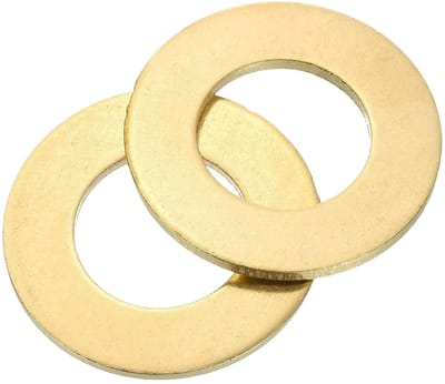 Famanu – Messing sluitringen M24 set 1 maat platte afdichtringen voor bouten en moeren
