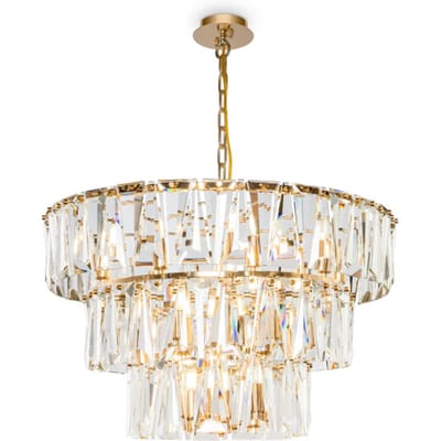 Maytoni - Hanglamp Puntes - Goud - Ø77