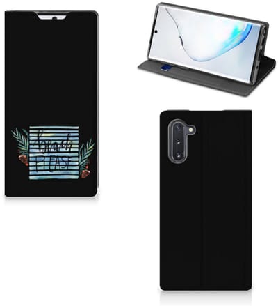 Book Case voor Samsung Galaxy Note 10 Magnet Case Boho Beach