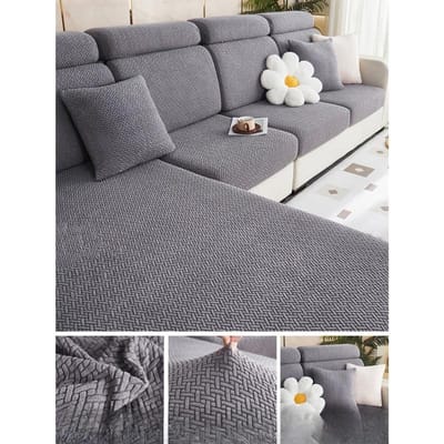 Rekbare Bankhoes Hoes Allesomvattende Universele Hoes Vier Seizoenen Universeel Bankkussen Antislip Tape Kussen Stof Beschermhoes 50-65cm*150-190cm*5-20cm
