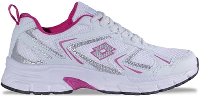Lotto KITAURA Dames sneaker lage schoenen 2400010U 1040 wit/rotze