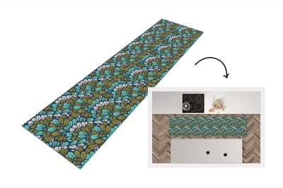 Keukenloper - Loper keuken - Patronen - Jungle - Plant - 200x50 cm - Keukenloper vinyl