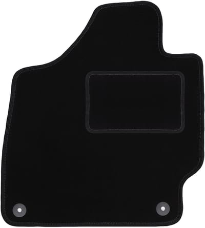 Bestuurdersmat zwart voor: Audi TT I 8N cabrio, roadster, coupé (1998-2006)