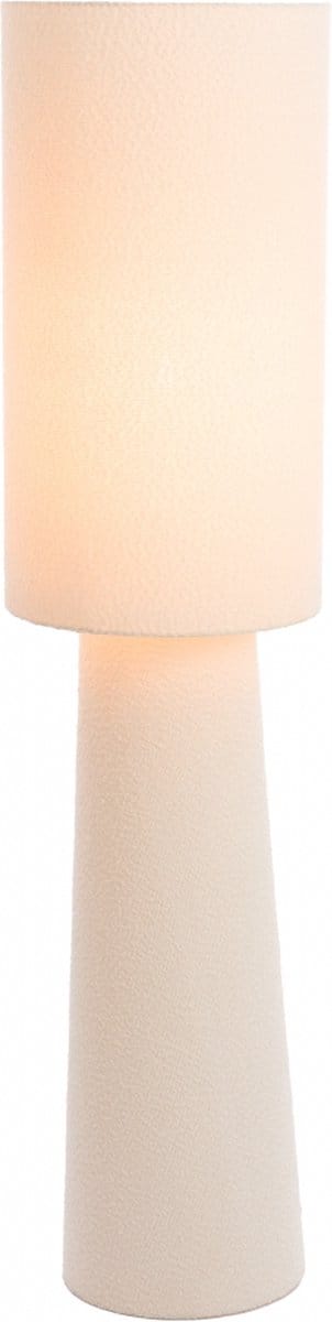 Light & Living Vloerlamp Mikkel Bouclé, 165cm - Crème