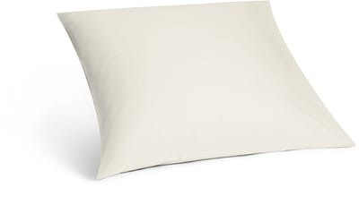Yumeko kussensloop katoensatijn warm wit feather 50x60 - Bio, eco & fairtrade - 1 stuk